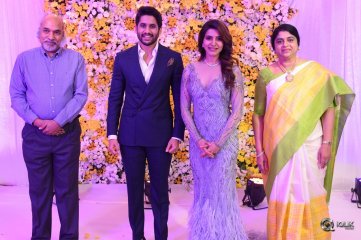 Celebs At Samantha Naga Chaitanya Wedding Reception